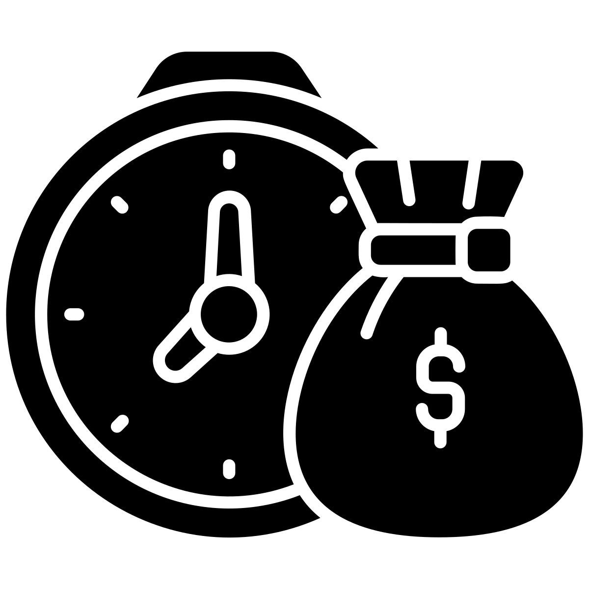 time is money icon