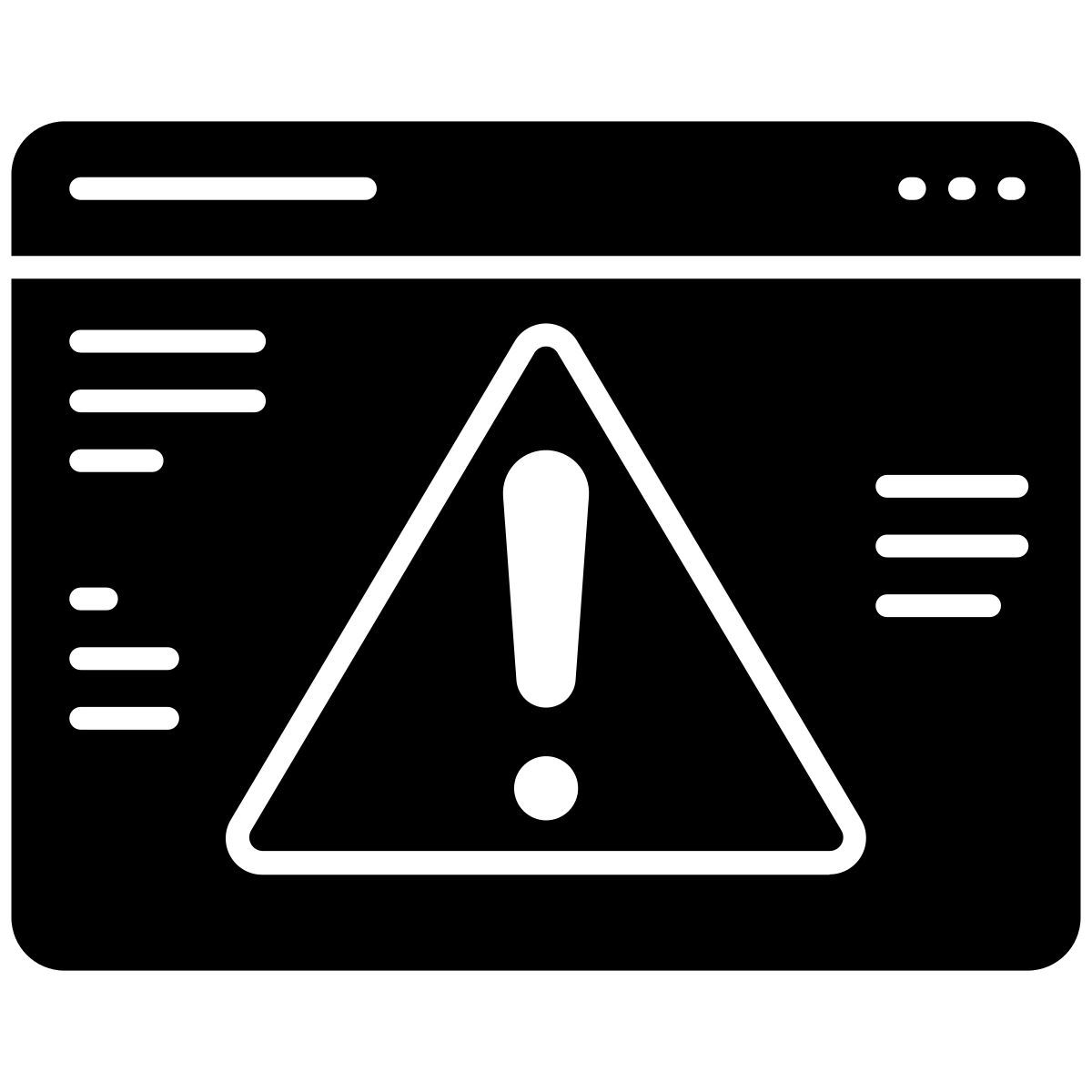 warning icon