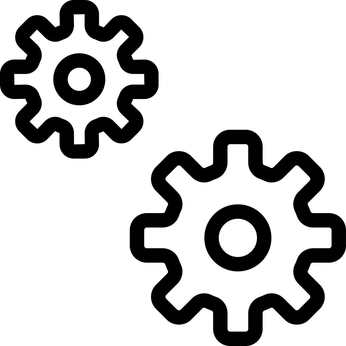 cog icon