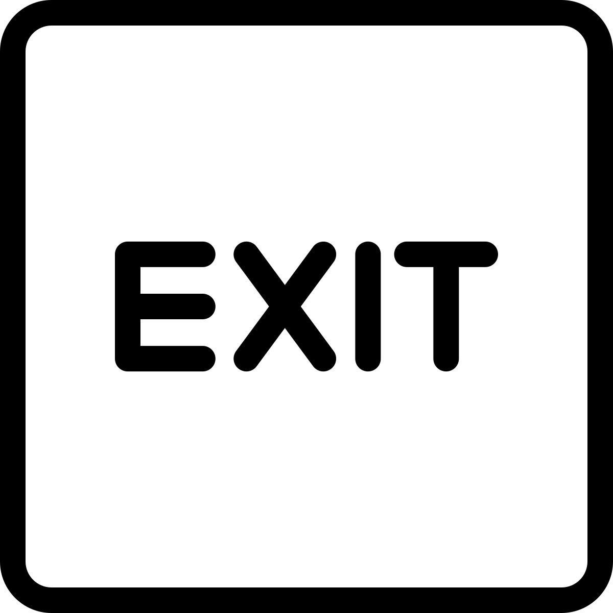 exit icon