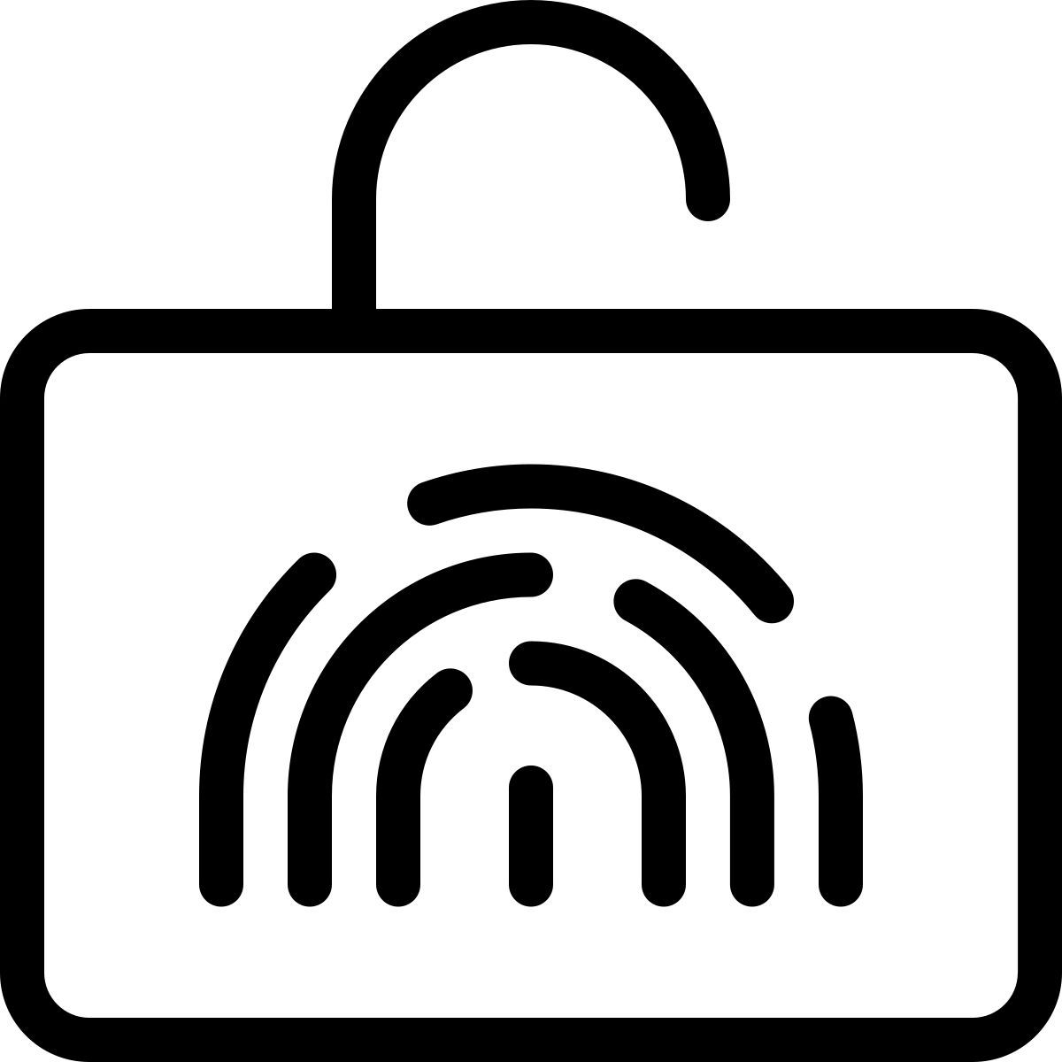 fingerprint icon