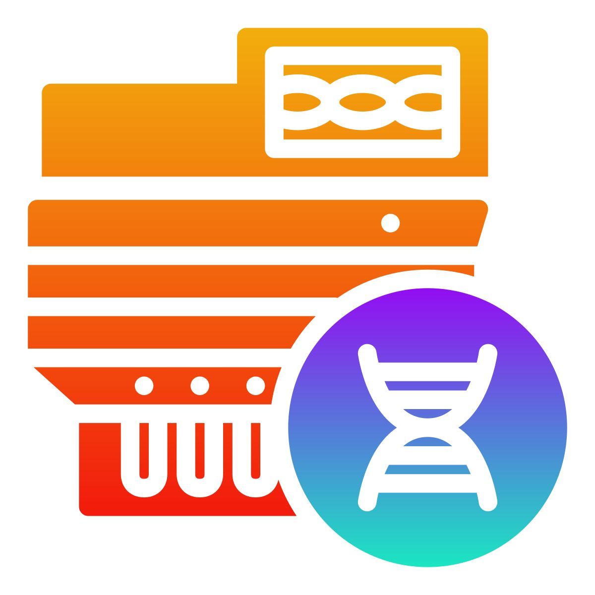 dna machine icon