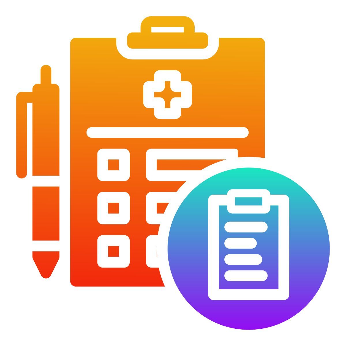 medical chart icon