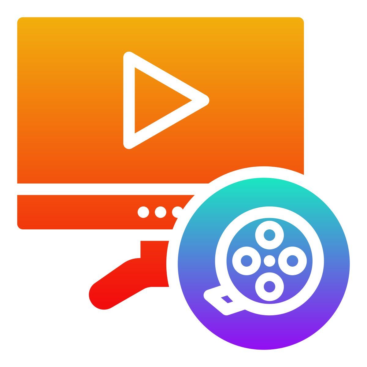 movie reel icon