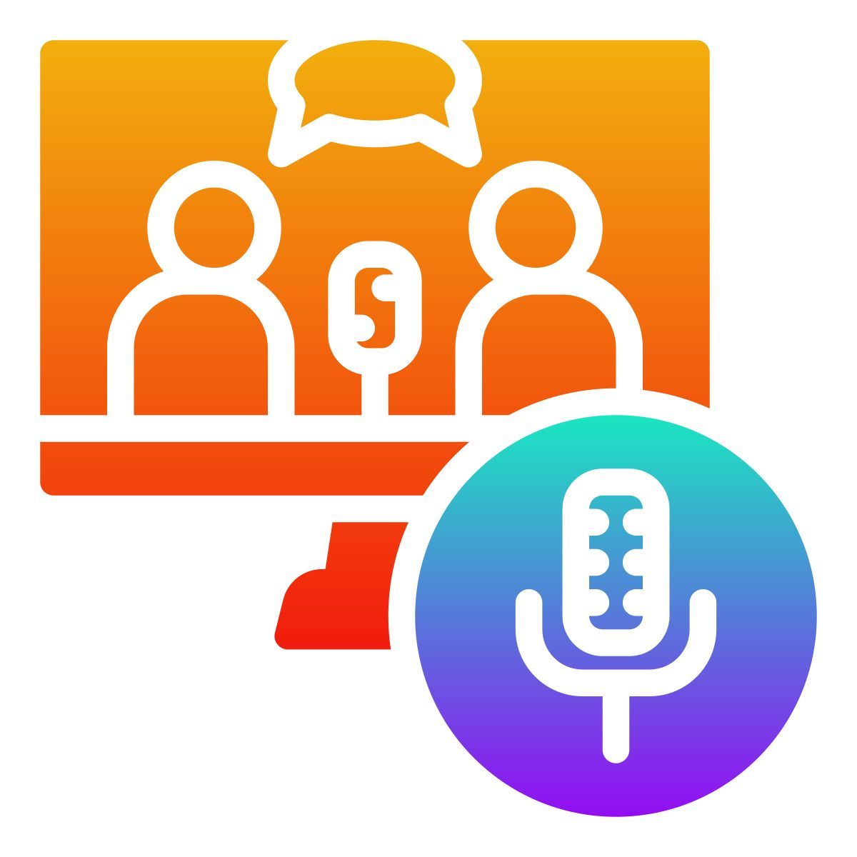 talk show icon