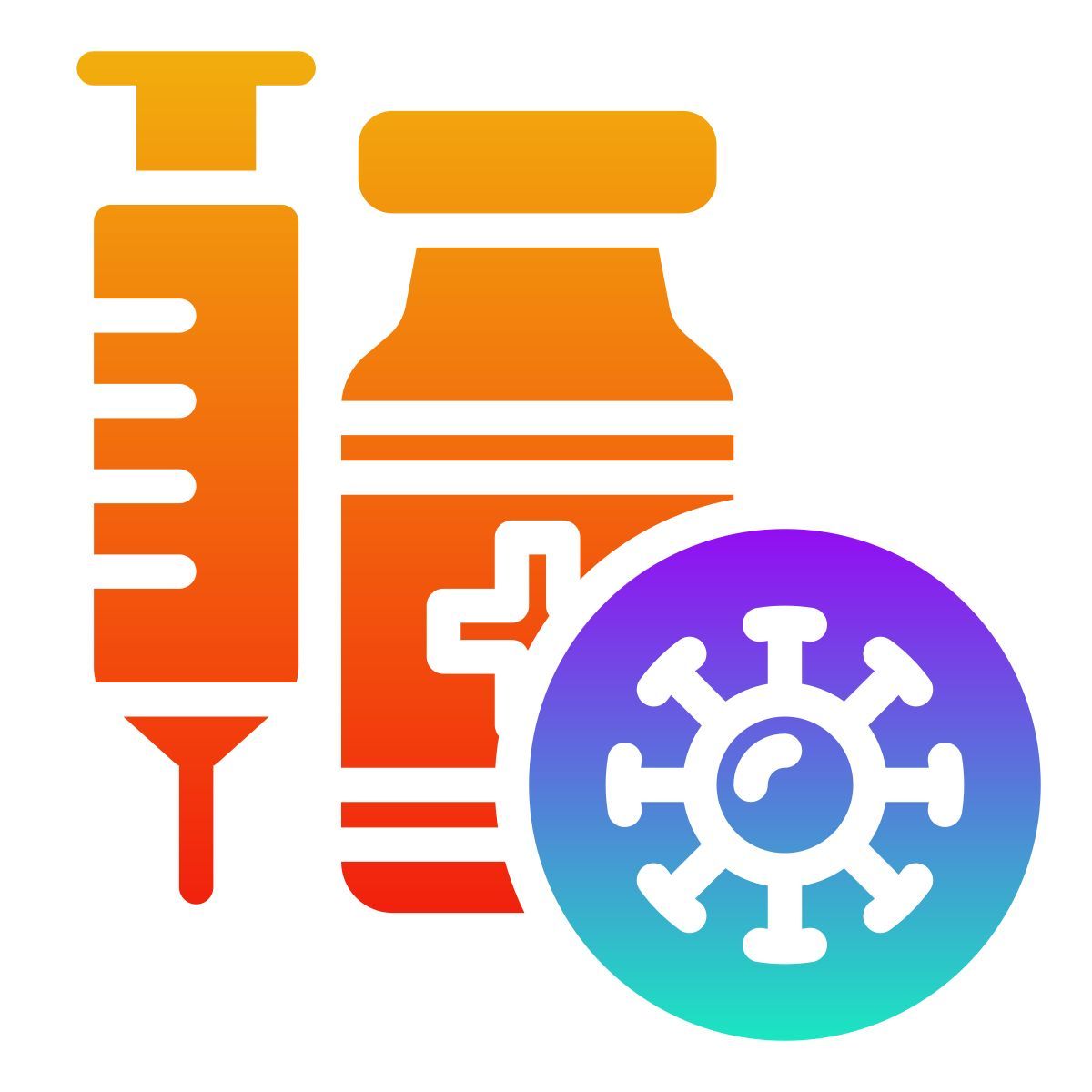 vaccine syringe icon