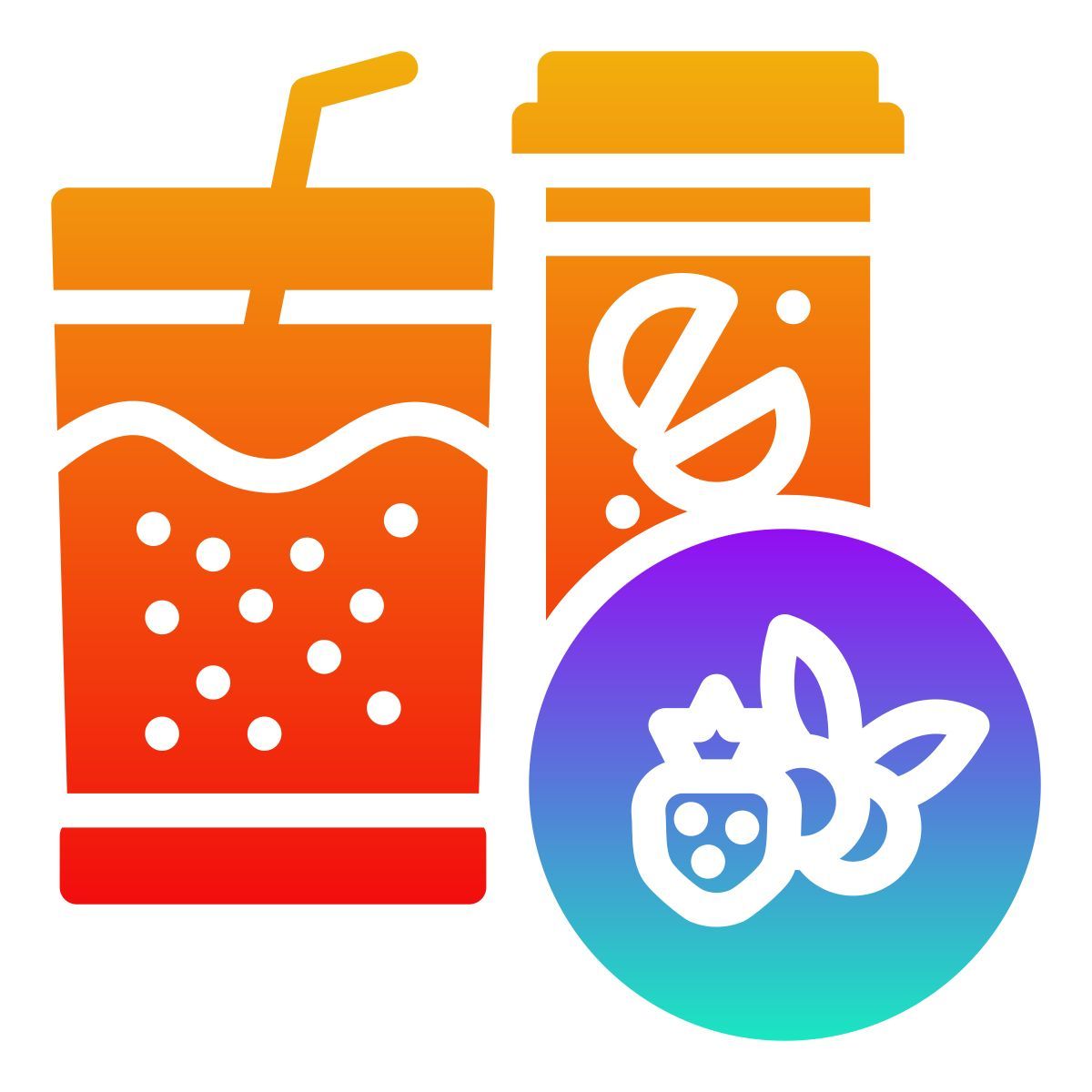 fruit smoothie icon