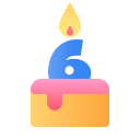 external Cake-cakes-gradient-fill-lafs-13 icon