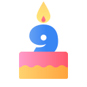 external Cake-cakes-gradient-fill-lafs-19 icon