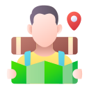 external Tour-Guide-travel-and-vacation-gradient-flat-deni-mao icon