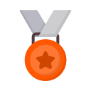 external medal-school-and-education-gradient-flat-deni-mao icon