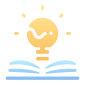 external book-knowledge-gradient-gradient-icons-maxicons-2 icon