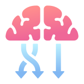external brainthinking-knowledge-gradient-gradient-icons-maxicons icon