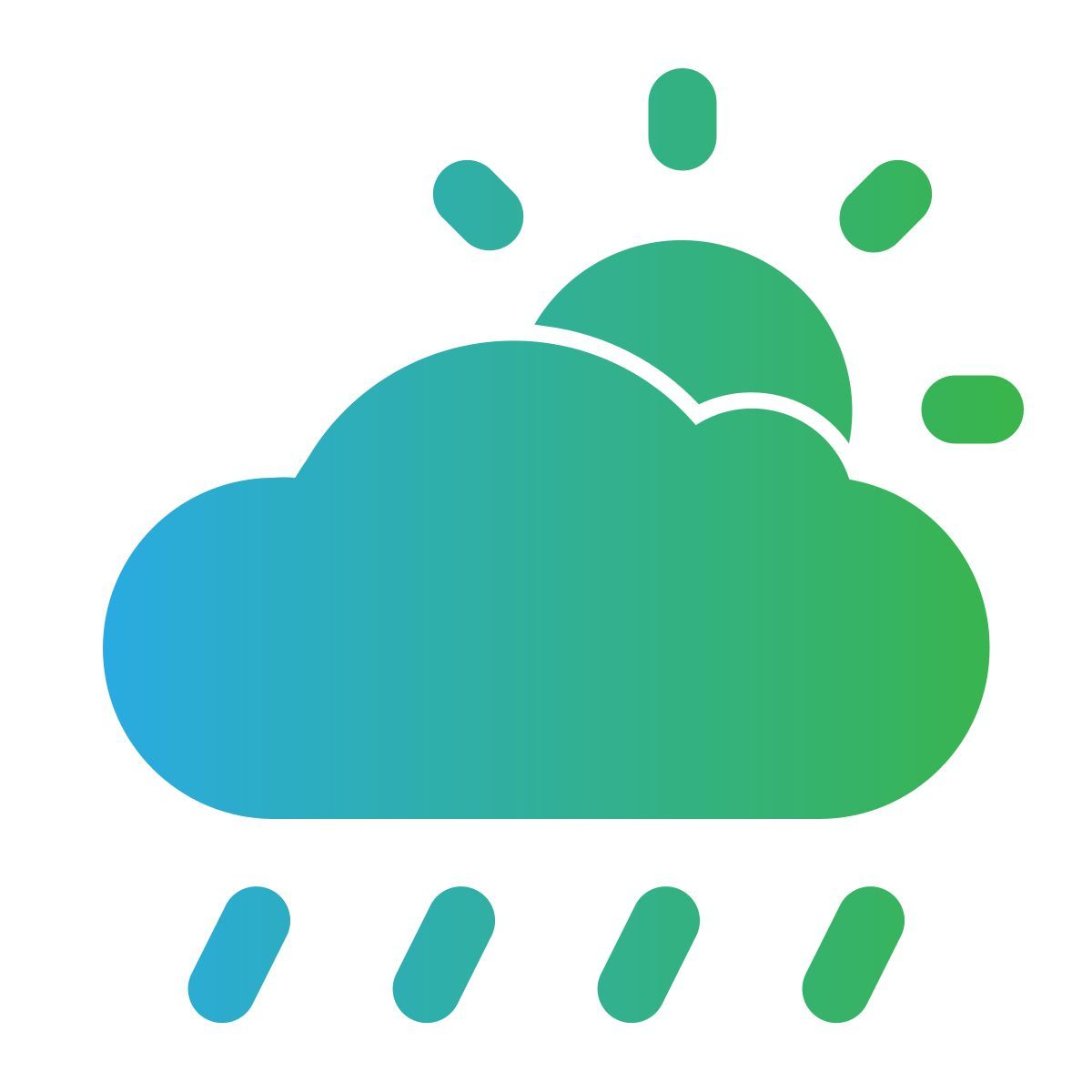 rainy afternoon icon
