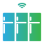 external refrigerator-smart-home-gradient-solid-gradient-solid-kendis-lasman icon