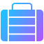 external suitcase-beach-vacation-holiday-gradient-solid-kendis-lasman icon