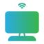 external tv-smart-home-gradient-solid-gradient-solid-kendis-lasman icon