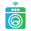 external wash-machine-smart-home-gradient-solid-gradient-solid-kendis-lasman icon