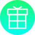 external box-christmas-gradients-amoghdesign icon