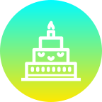 external birthday-happy-new-year-gradients-amoghdesign icon