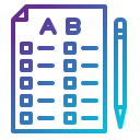 external checkmark-education-gradients-pause-08 icon