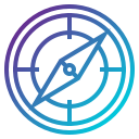 external compass-travel2-gradients-pause-08 icon