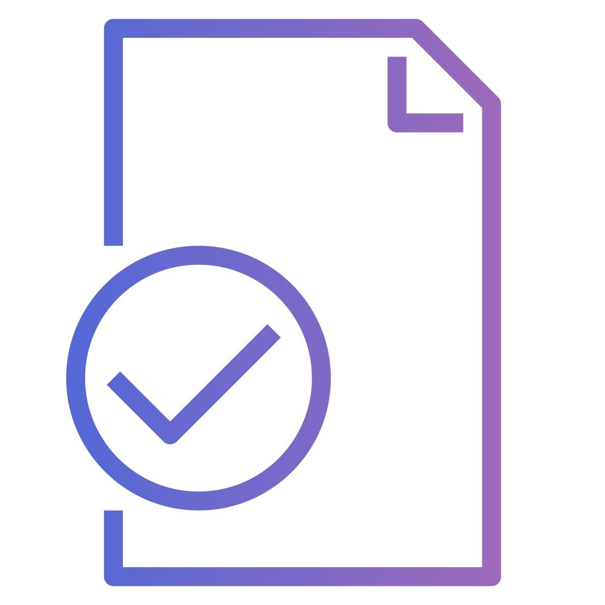 arquivo verificado icon