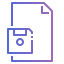 external arrow-file-and-document-gradients-pongsakorn-tan icon