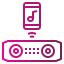 external audio-internet-of-things-gradients-pongsakorn-tan icon