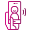 external call-internet-of-things-gradients-pongsakorn-tan icon