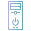 external case-computer-gradients-pongsakorn-tan icon