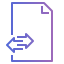 external data-file-and-document-gradients-pongsakorn-tan icon