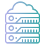 external database-computer-gradients-pongsakorn-tan icon