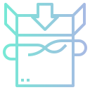external box-logistics-gradients-pongsakorn-tan icon