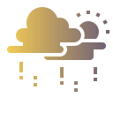 external cloud-weather-gradients-pongsakorn-tan-4 icon