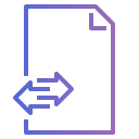 external data-file-and-document-gradients-pongsakorn-tan icon
