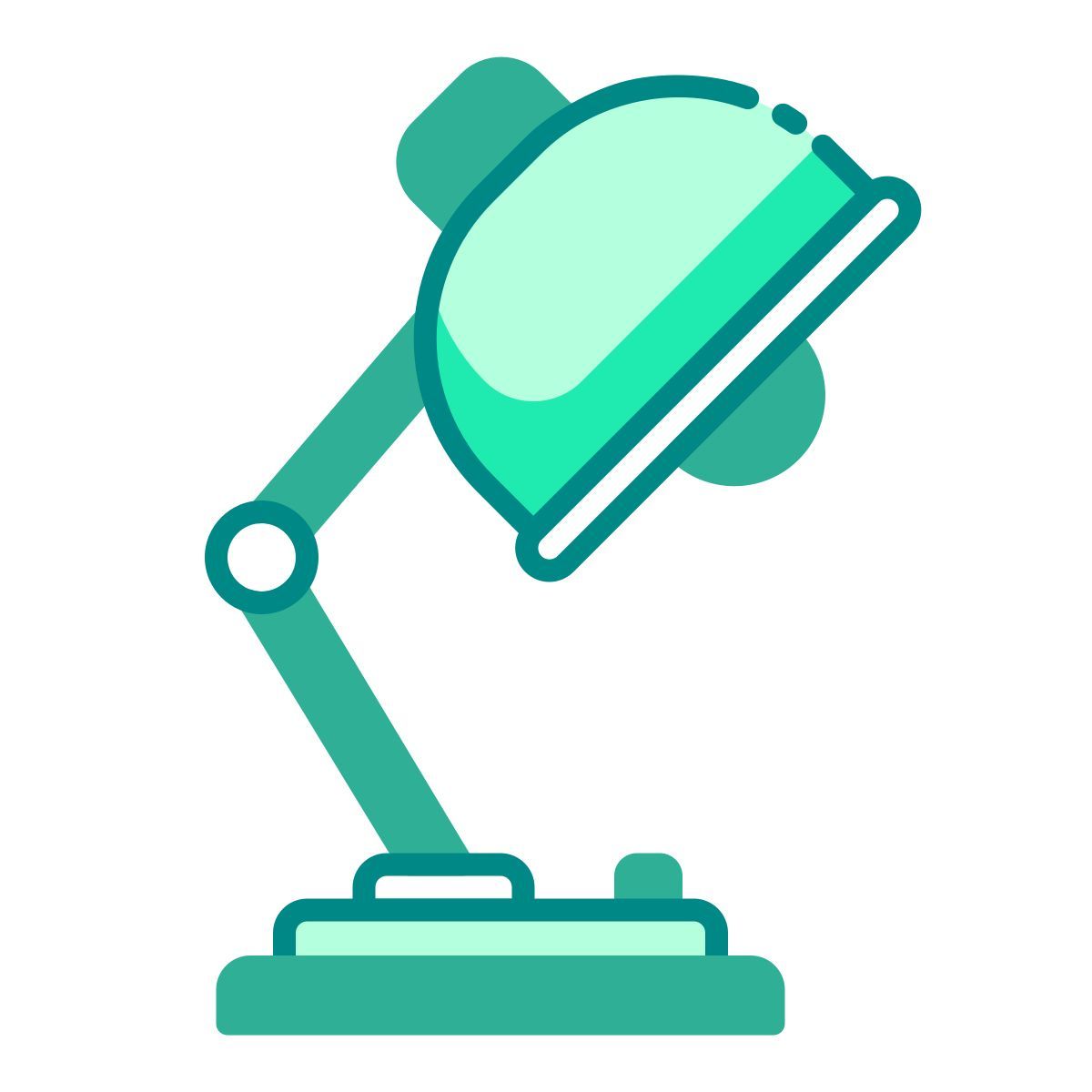 lámpara de mesa icon