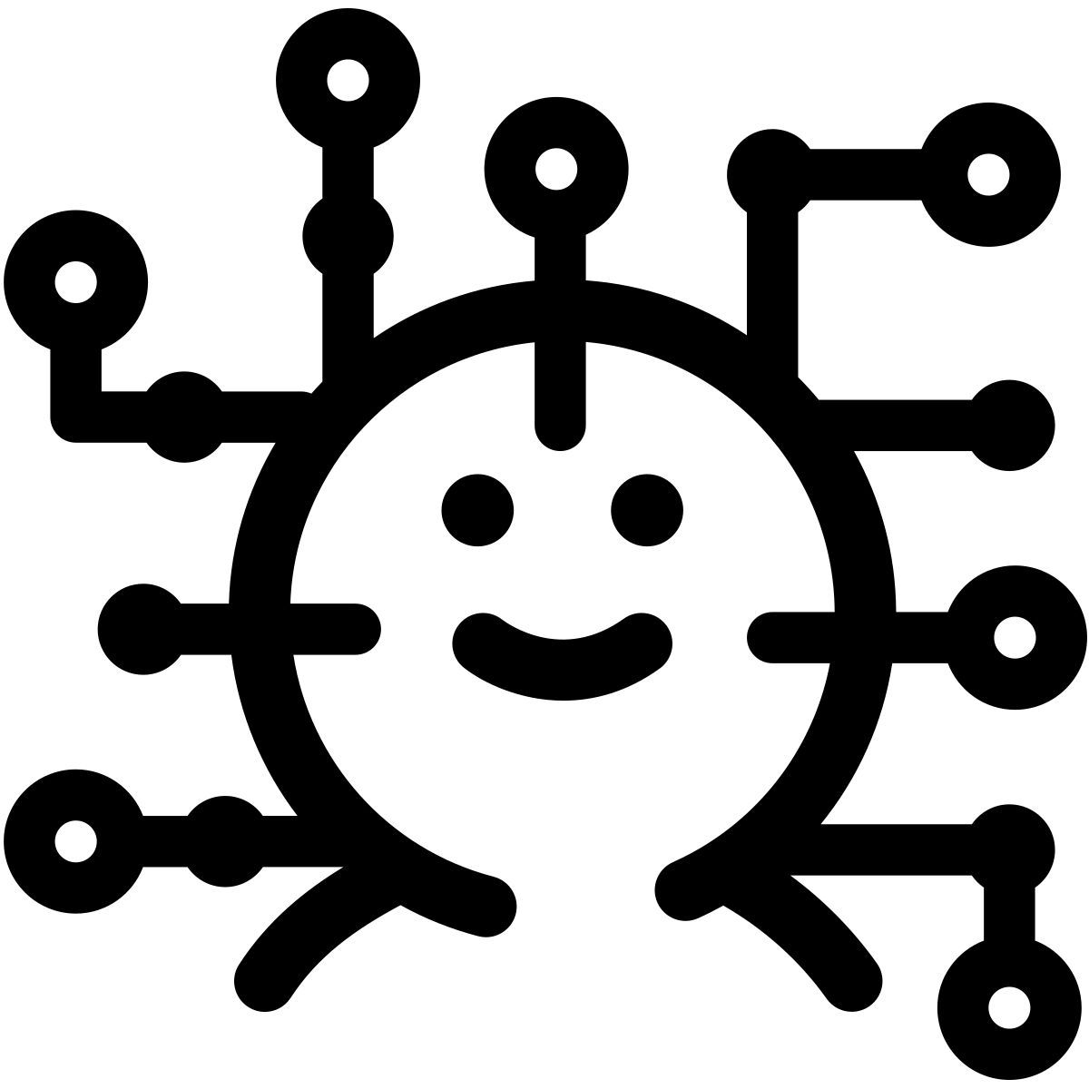 computer virus icon