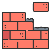 external architecture-build-a-house-filled-outline-house-maxicons-4 icon