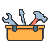 external box-build-a-house-filled-outline-house-maxicons icon