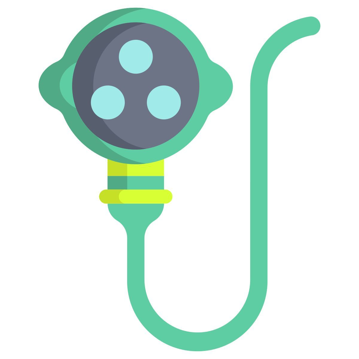 3 pin plug icon