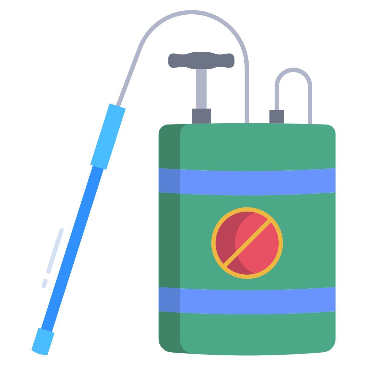 agriculture pest control pump icon