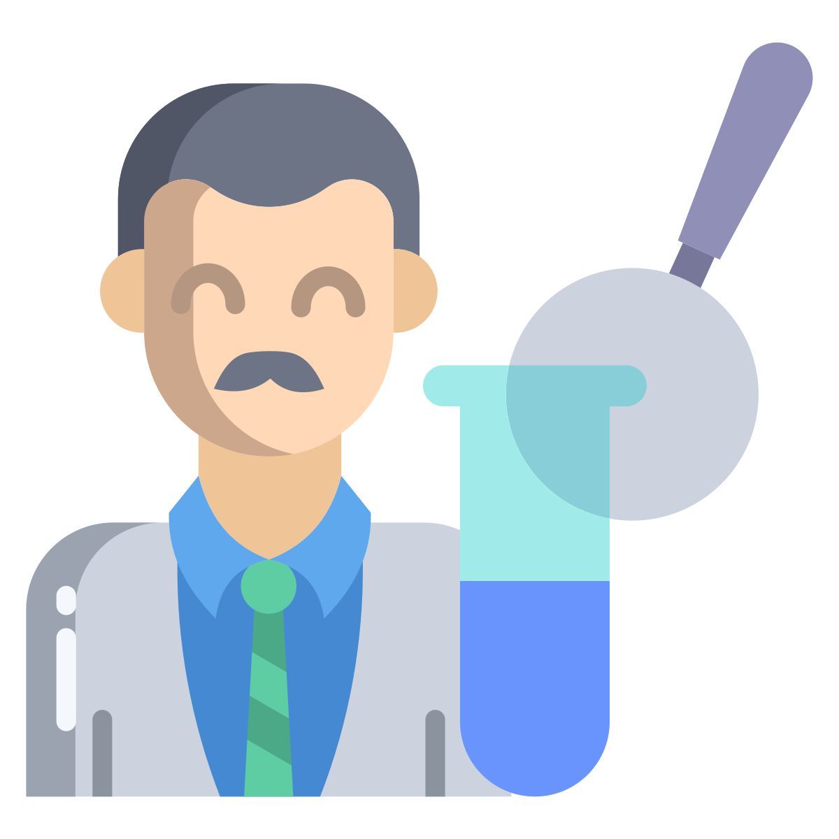 analytical chemist icon