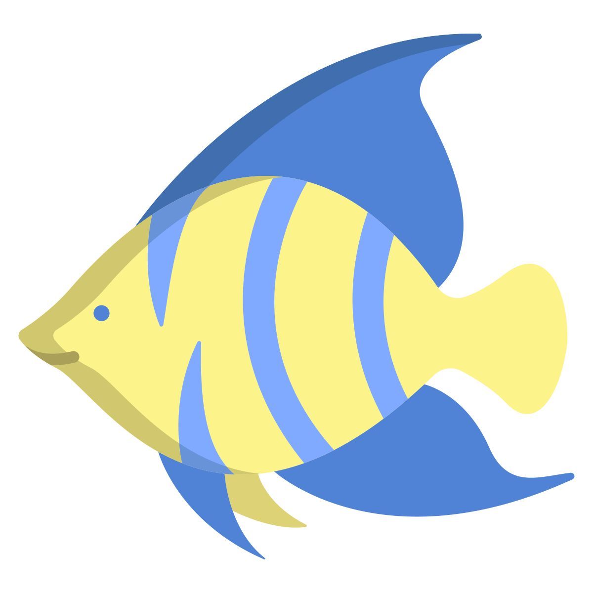 angel butterfly fish icon