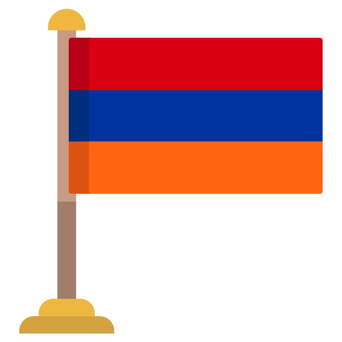 bandiera dell'armenia icon