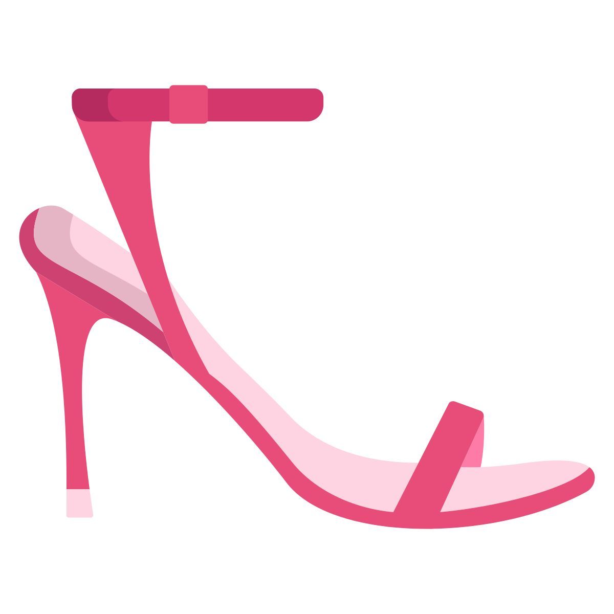 asymmetrical heel icon
