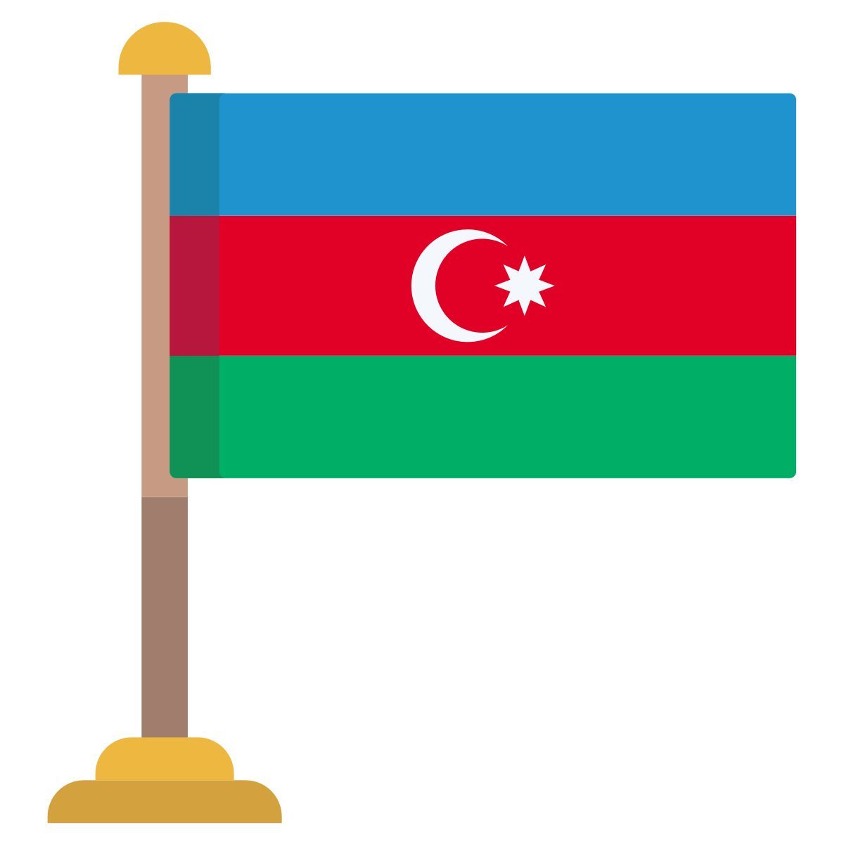 azerbaijan flag icon