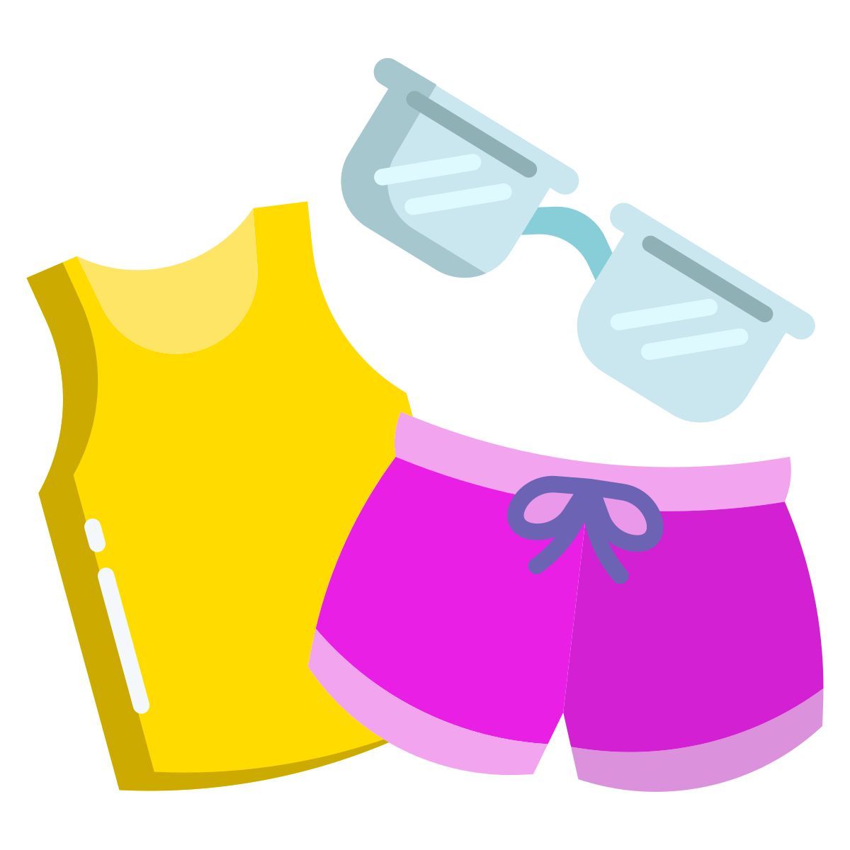 beach outfit icon