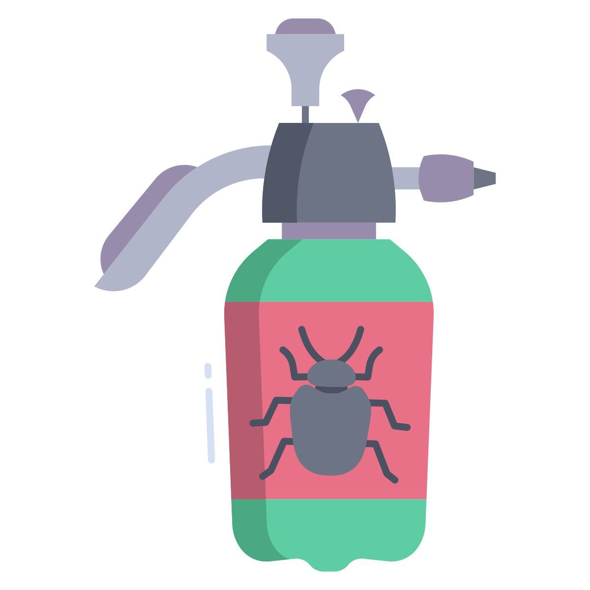 bed bug spray icon