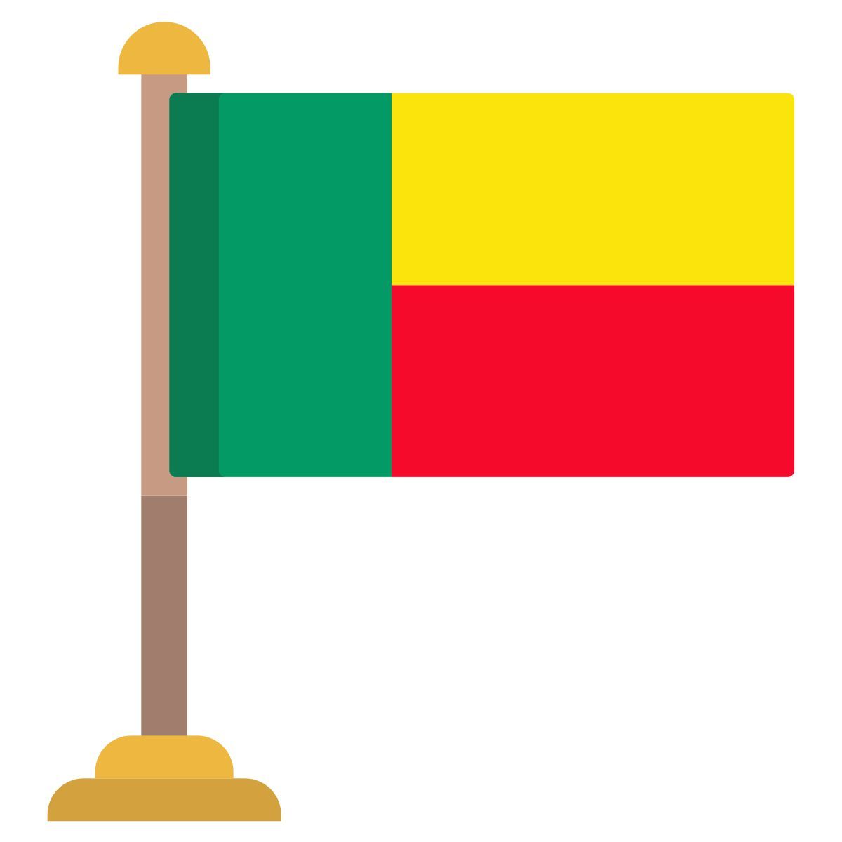 benin flag icon
